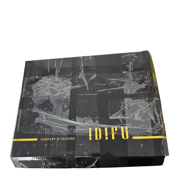 Womens Black Size 10 Block 4" Heels Pumps Shoes Ankle Strap Closed Pointed Toe - Picture 11 of 14